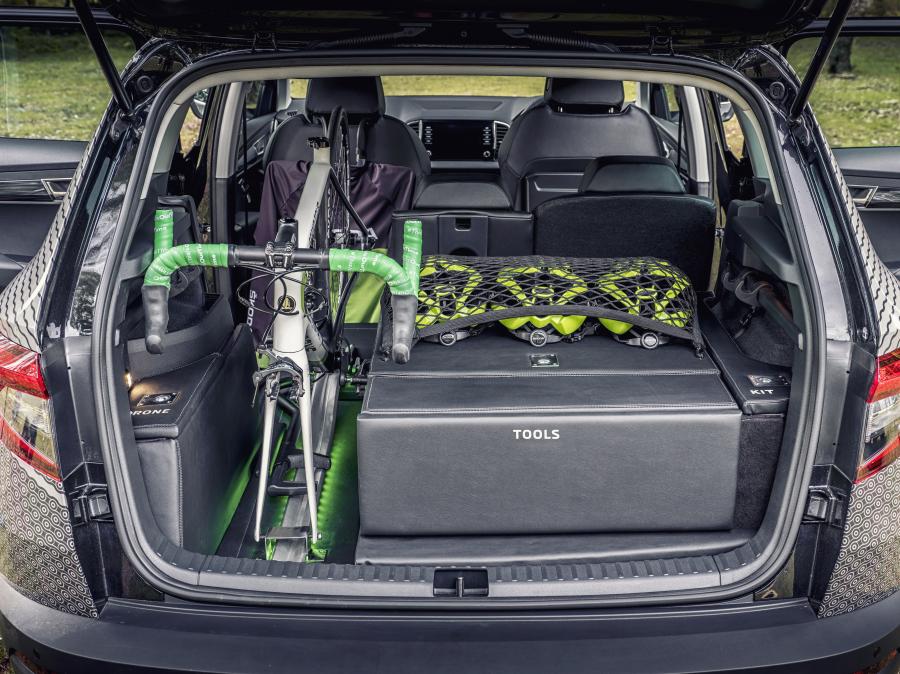 Багажник Skoda Karoq Velo Concept 2019 года  (фото 4 из 7)